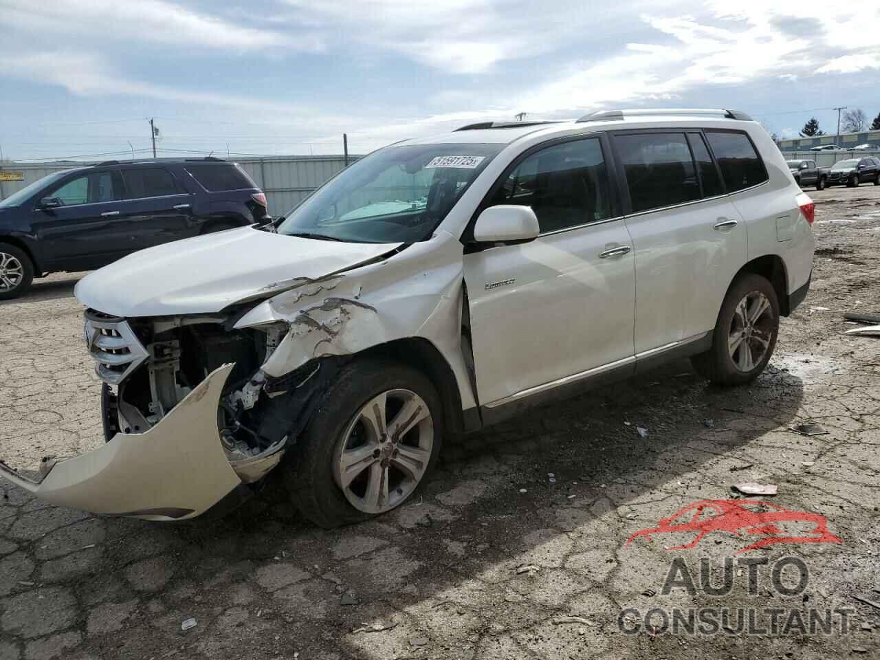 TOYOTA HIGHLANDER 2013 - 5TDDK3EH4DS216626