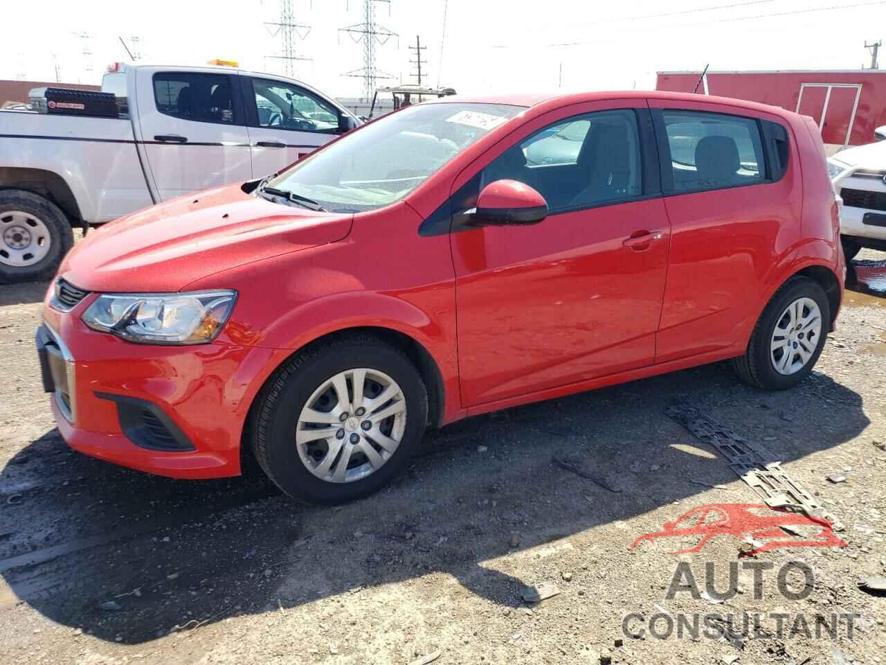 CHEVROLET SONIC 2020 - 1G1JG6SB1L4135317