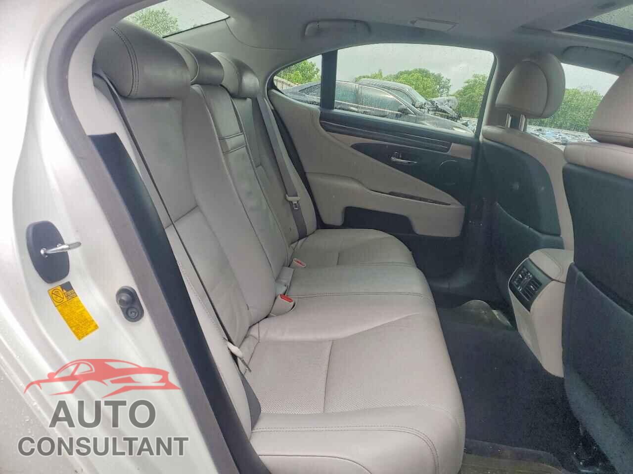 LEXUS LS460 2013 - JTHBL5EF7D5116281
