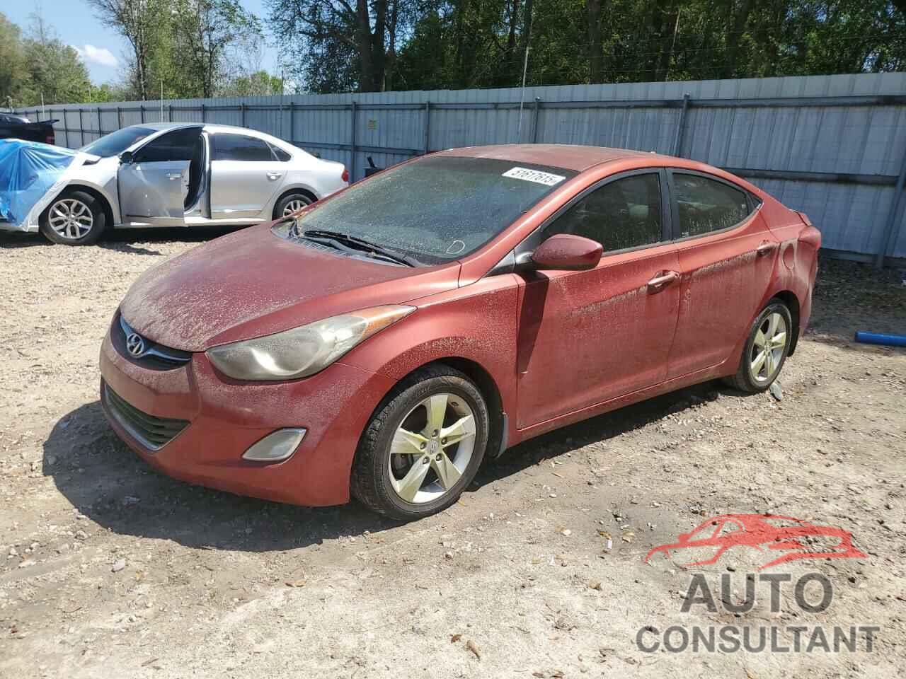 HYUNDAI ELANTRA 2013 - KMHDH4AE5DU530230