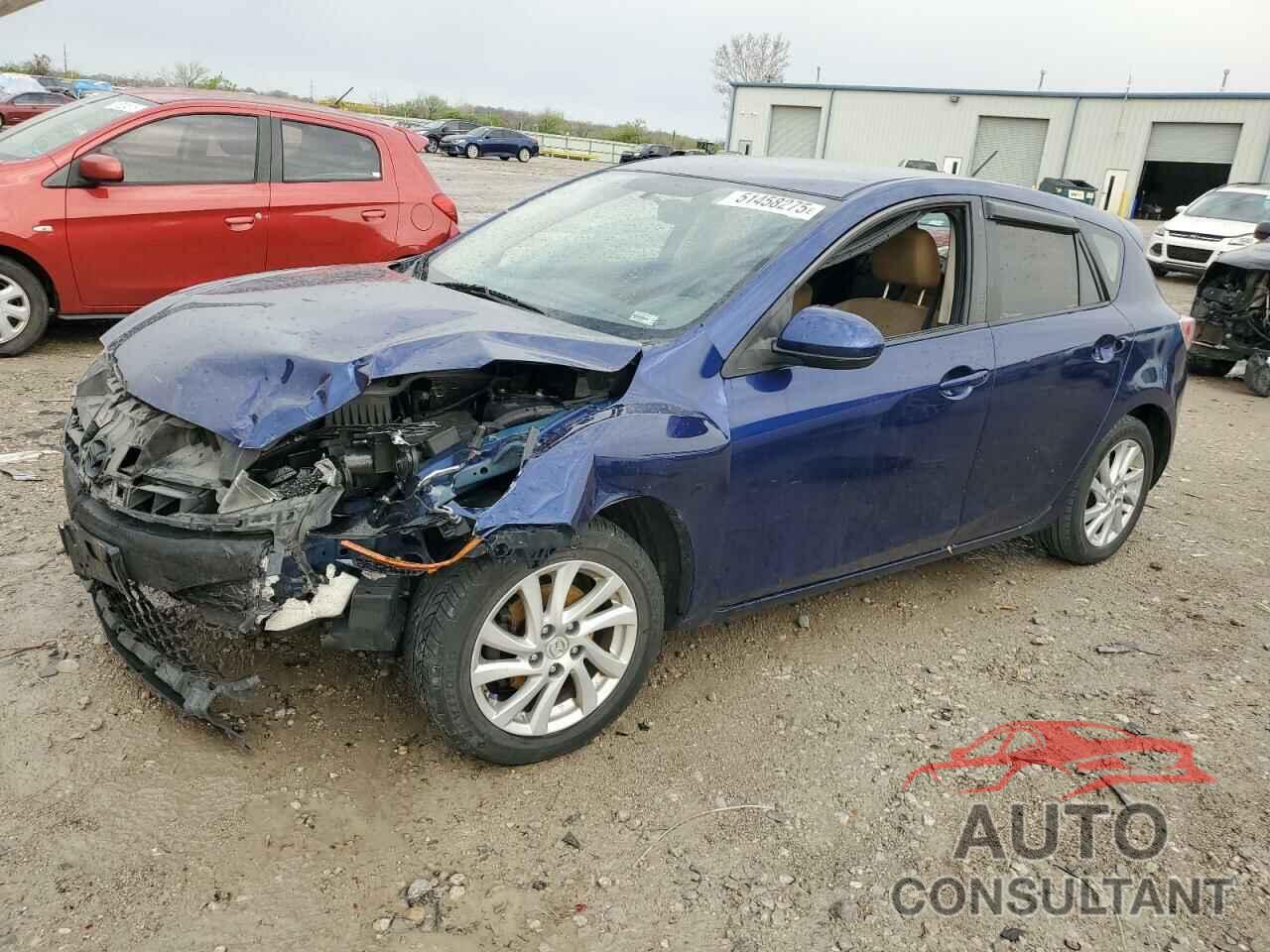 MAZDA 3 2012 - JM1BL1L74C1593746