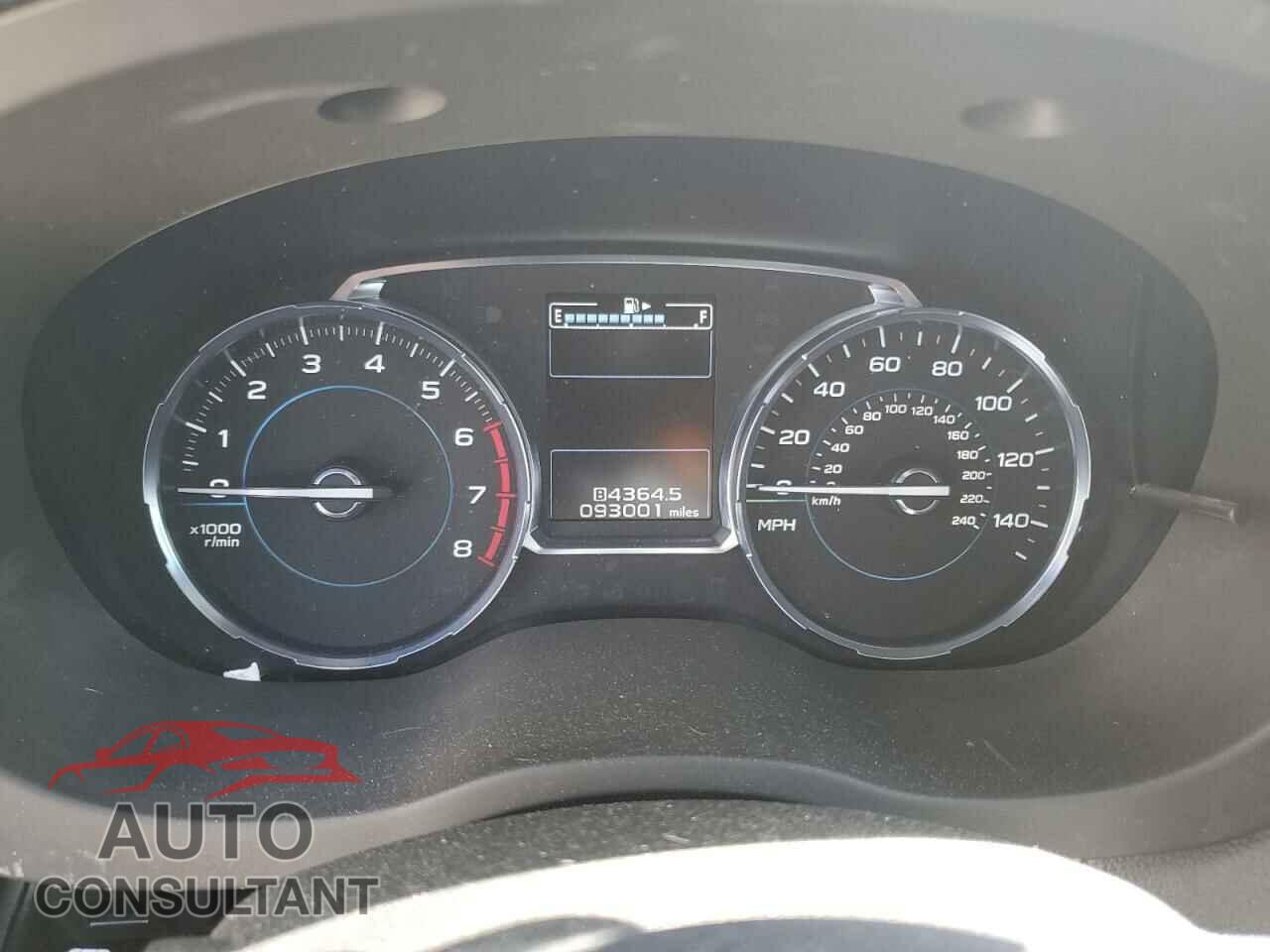 SUBARU FORESTER 2018 - JF2SJAGC8JH589895