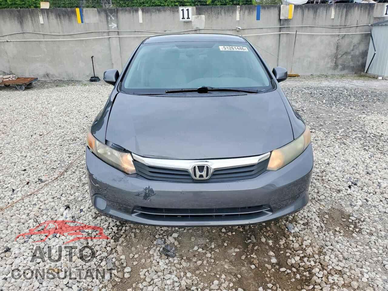 HONDA CIVIC 2012 - 19XFB2F59CE097682