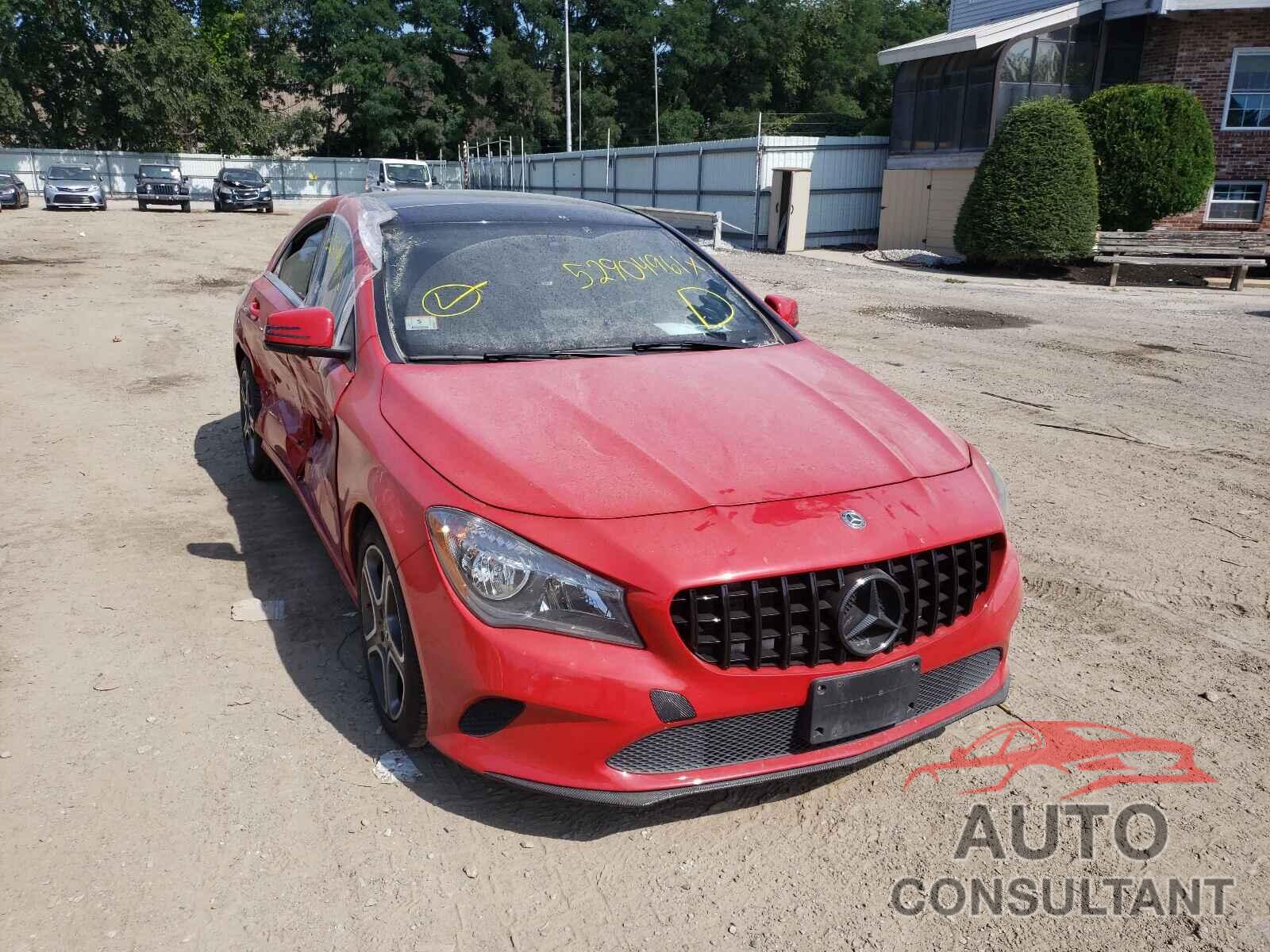 MERCEDES-BENZ CLA-CLASS 2018 - WDDSJ4GB2JN518576