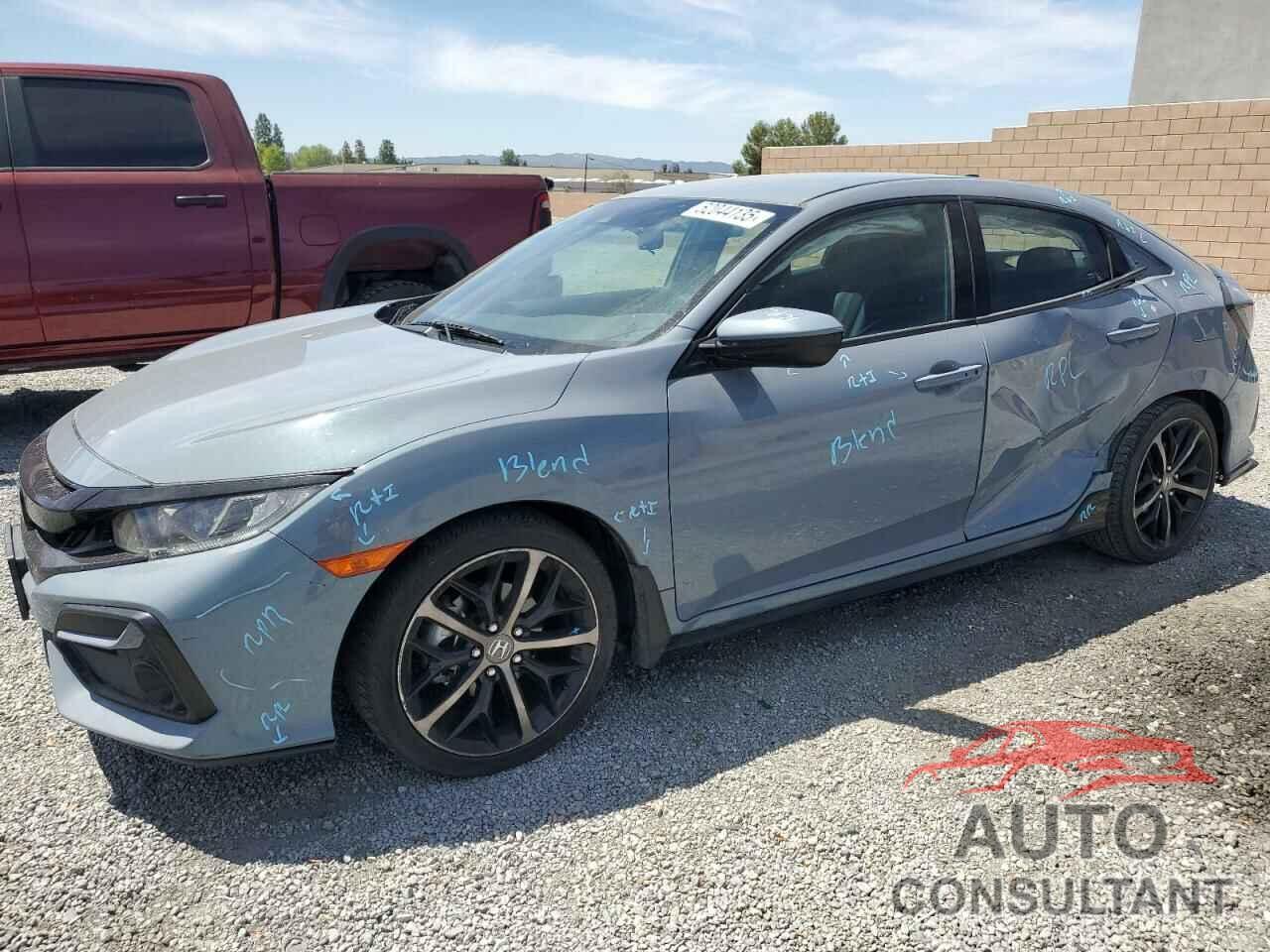 HONDA CIVIC 2021 - SHHFK7H42MU409188