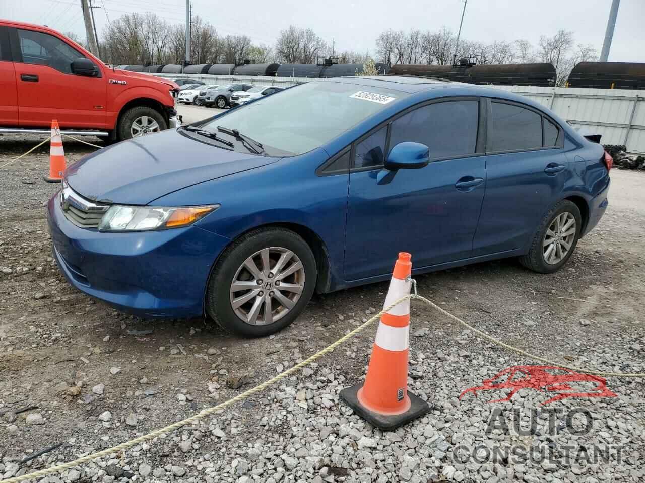 HONDA CIVIC 2012 - 19XFB2F96CE365347