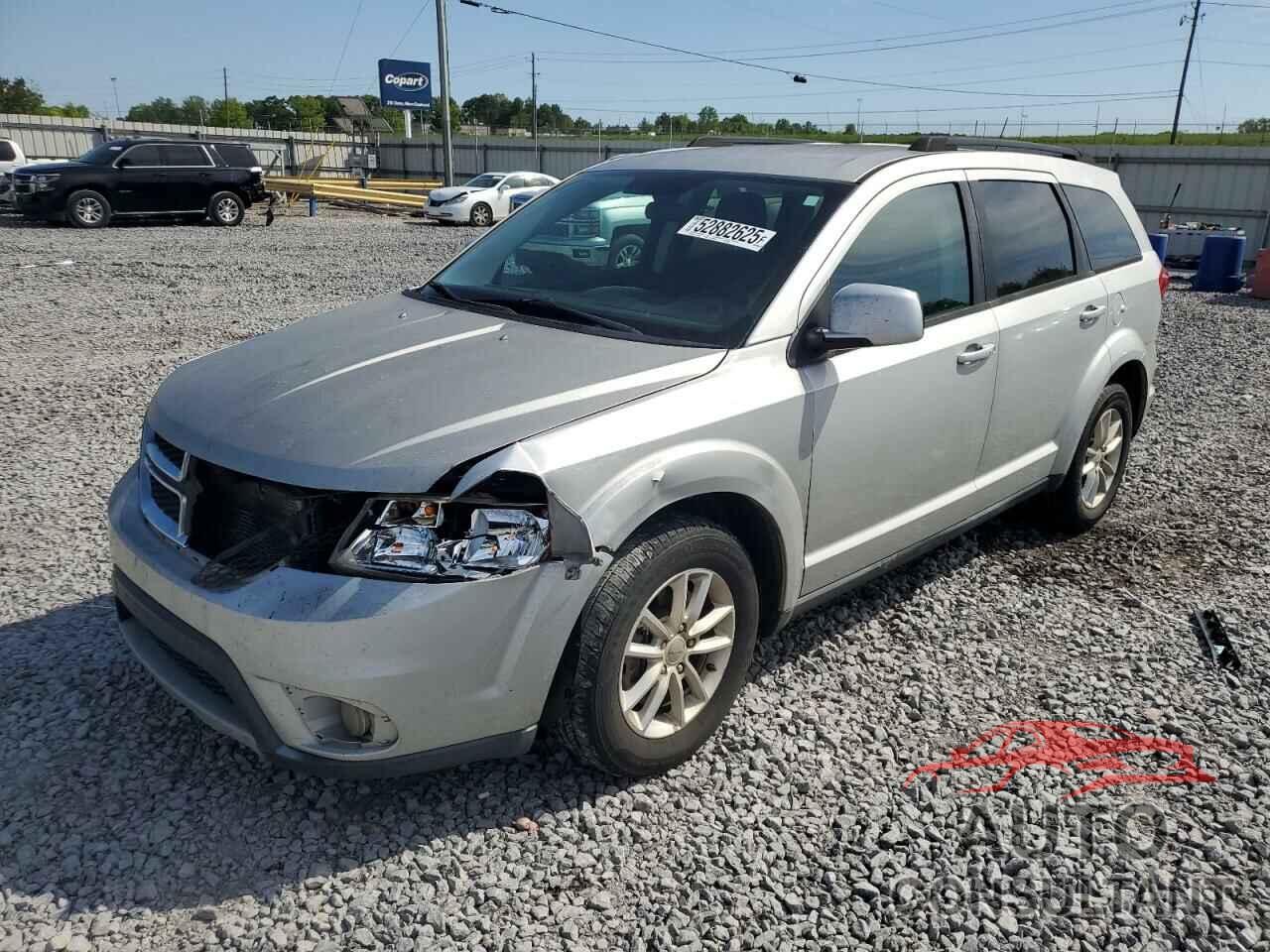 DODGE JOURNEY 2014 - 3C4PDCBG7ET126901
