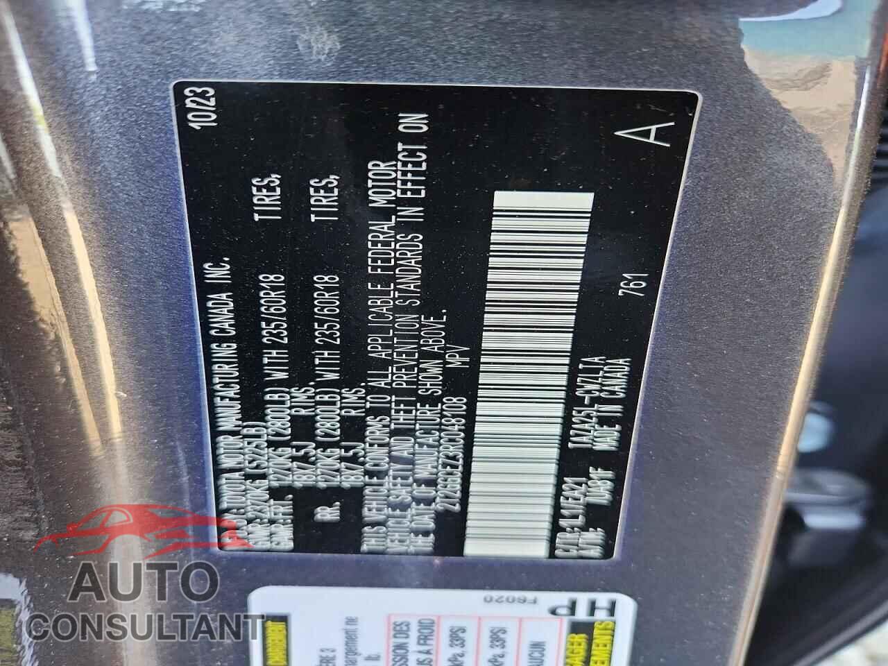 LEXUS NX 2024 - 2T2GGCEZ3RC048108