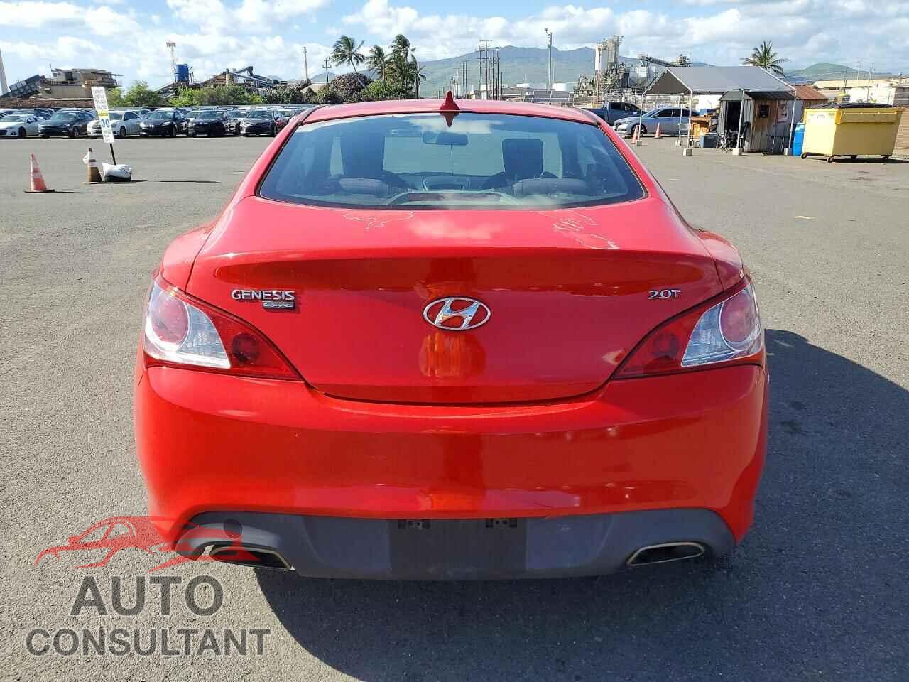 HYUNDAI GENESIS 2012 - KMHHT6KD9CU072725