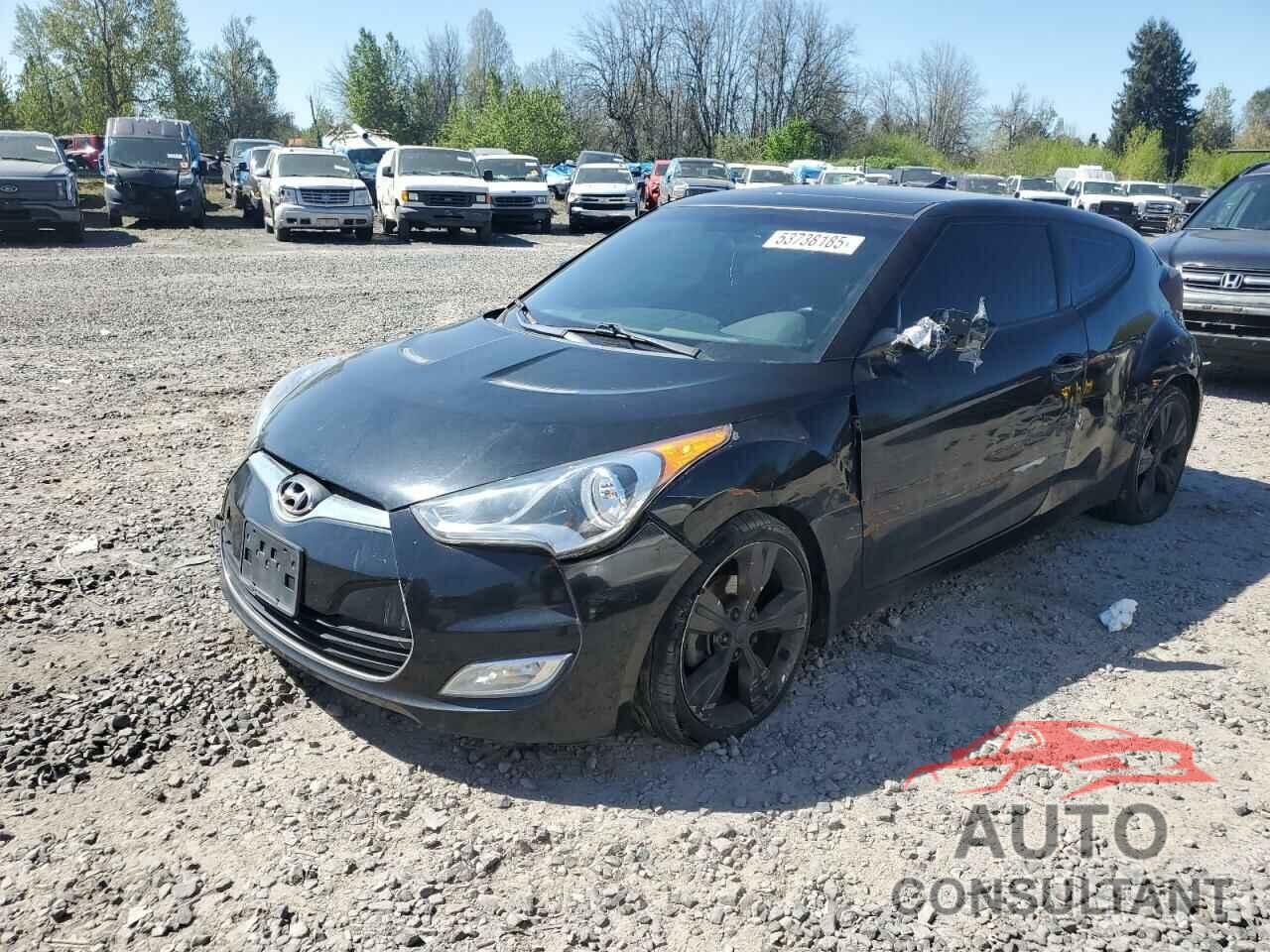 HYUNDAI VELOSTER 2013 - KMHTC6AD6DU092606
