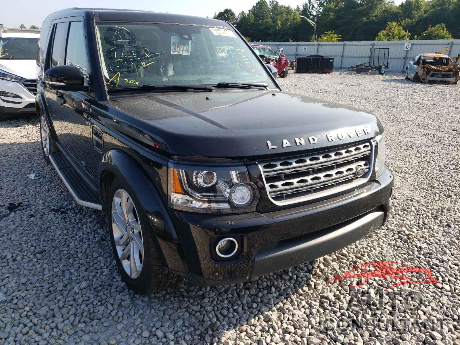 LAND ROVER LR4 2016 - SALAG2V69GA827694