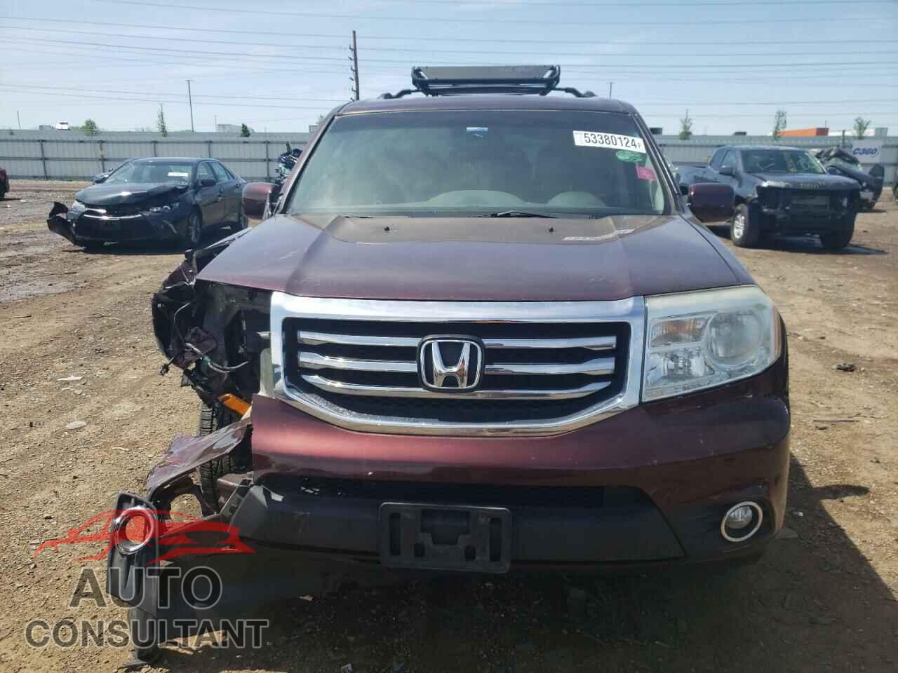 HONDA PILOT 2012 - 5FNYF4H98CB014794