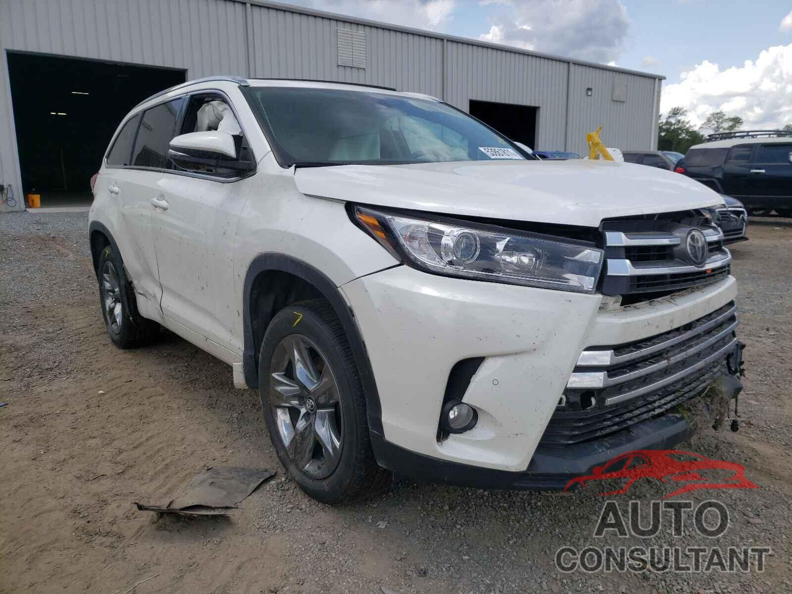 TOYOTA HIGHLANDER 2018 - 5TDYZRFH7JS259948