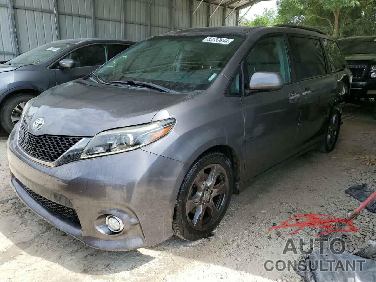 TOYOTA SIENNA 2017 - 5TDXZ3DC0HS833932