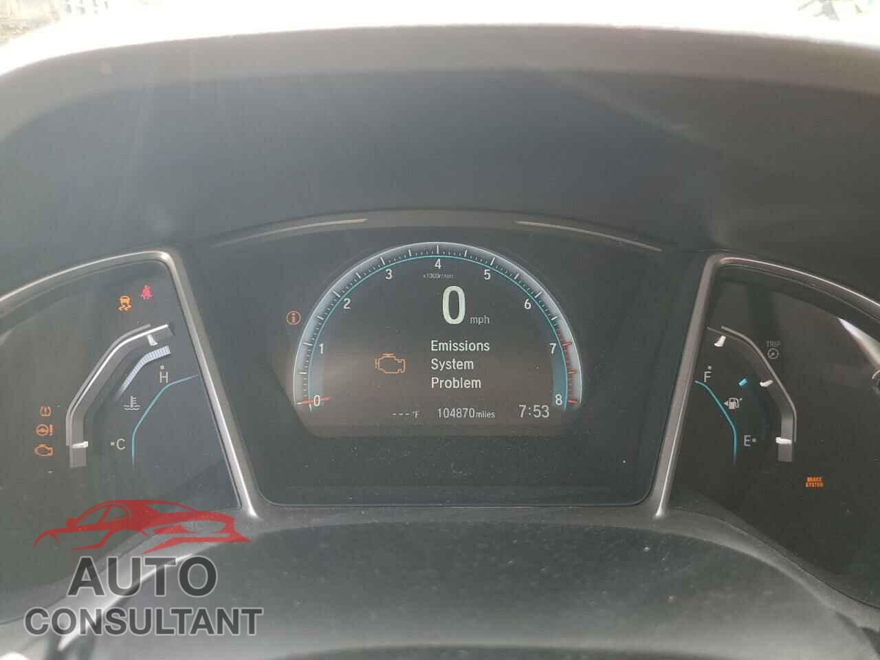 HONDA CIVIC 2017 - 19XFC2F77HE018404