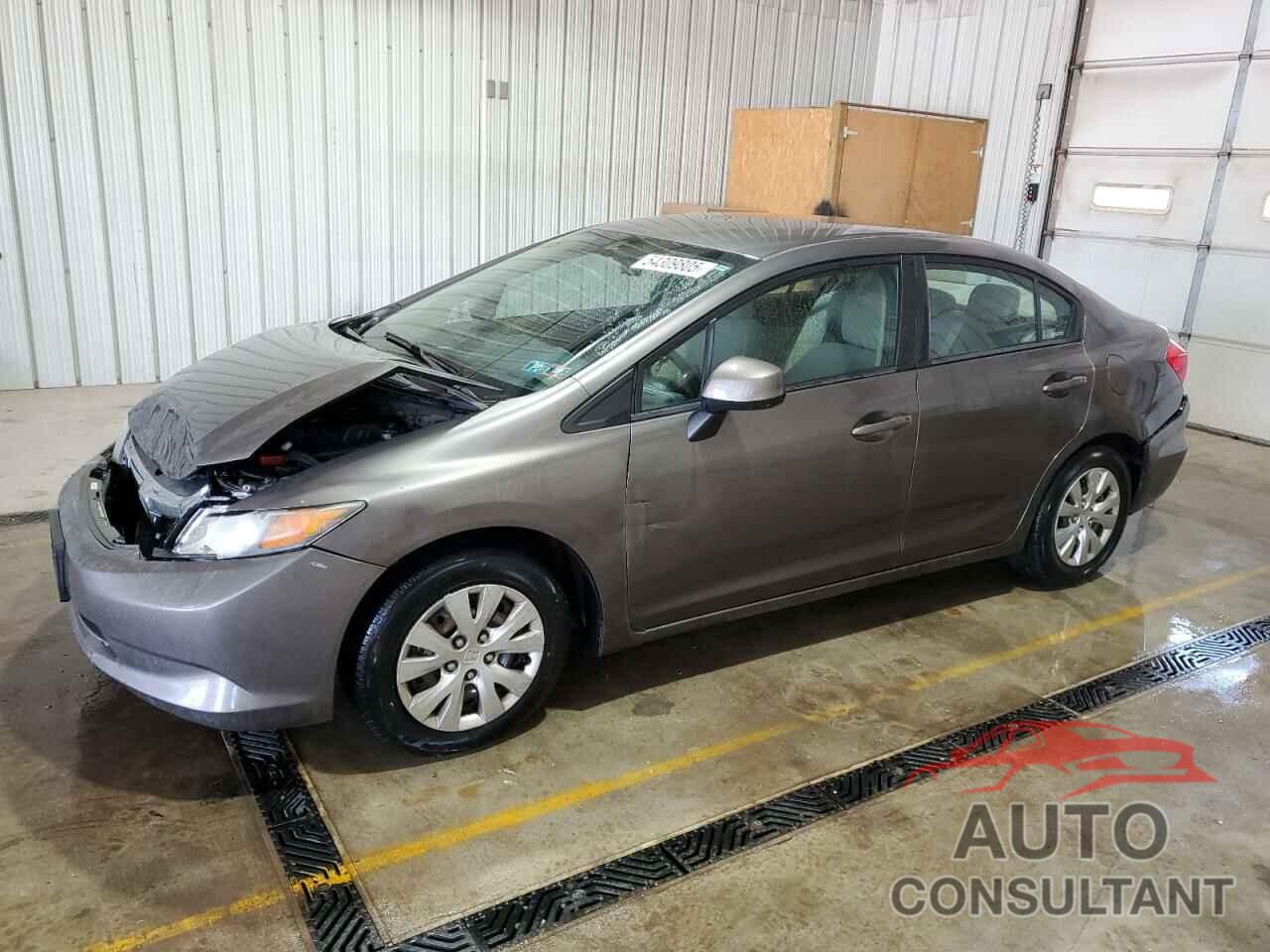 HONDA CIVIC 2012 - 19XFB2F50CE337296