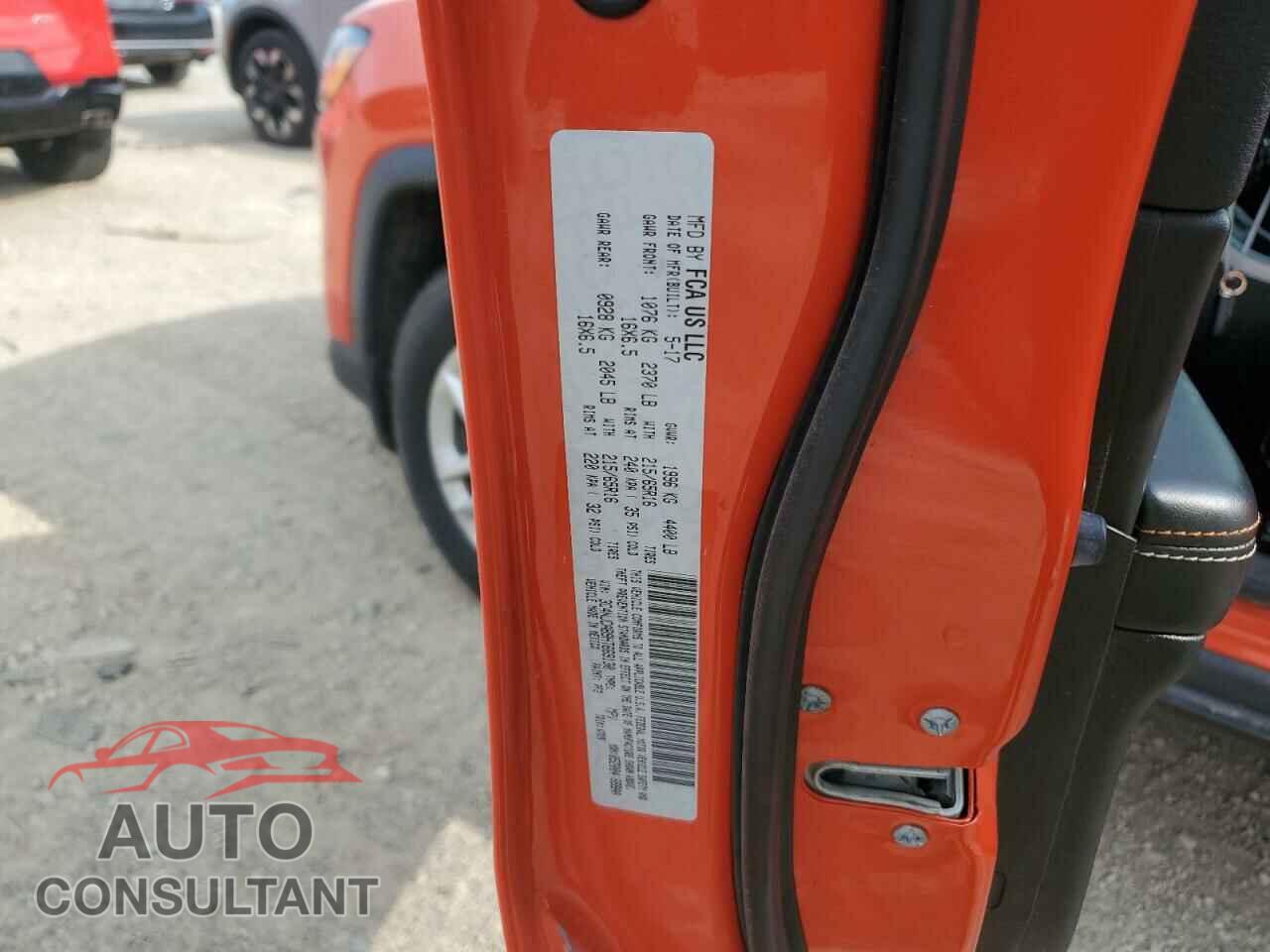 JEEP COMPASS 2017 - 3C4NJCAB9HT669130