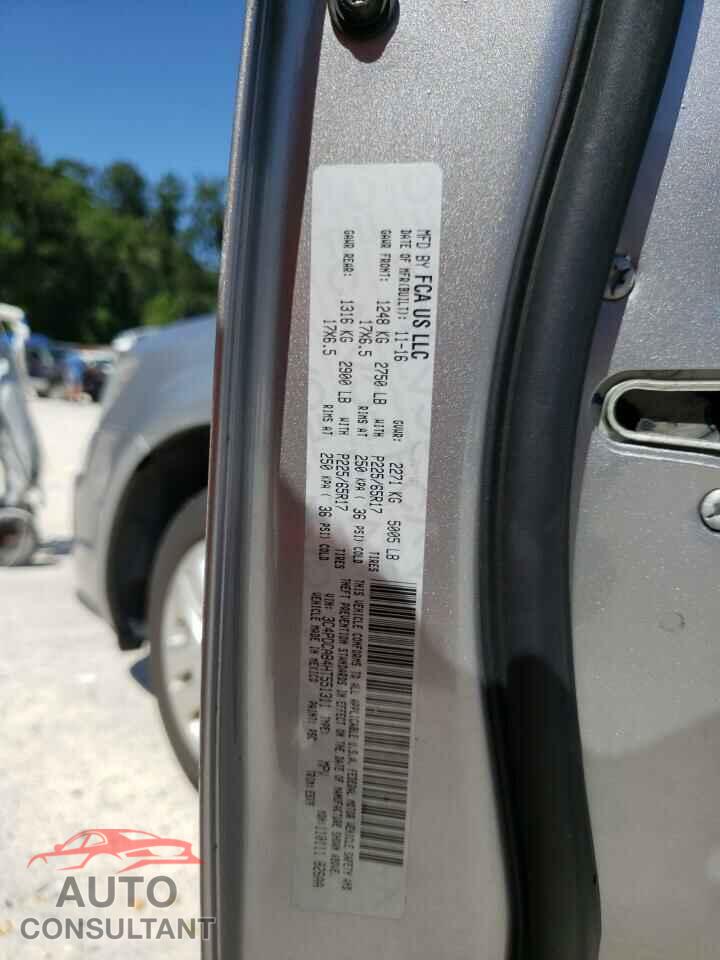 DODGE JOURNEY 2017 - 3C4PDCAB4HT551311