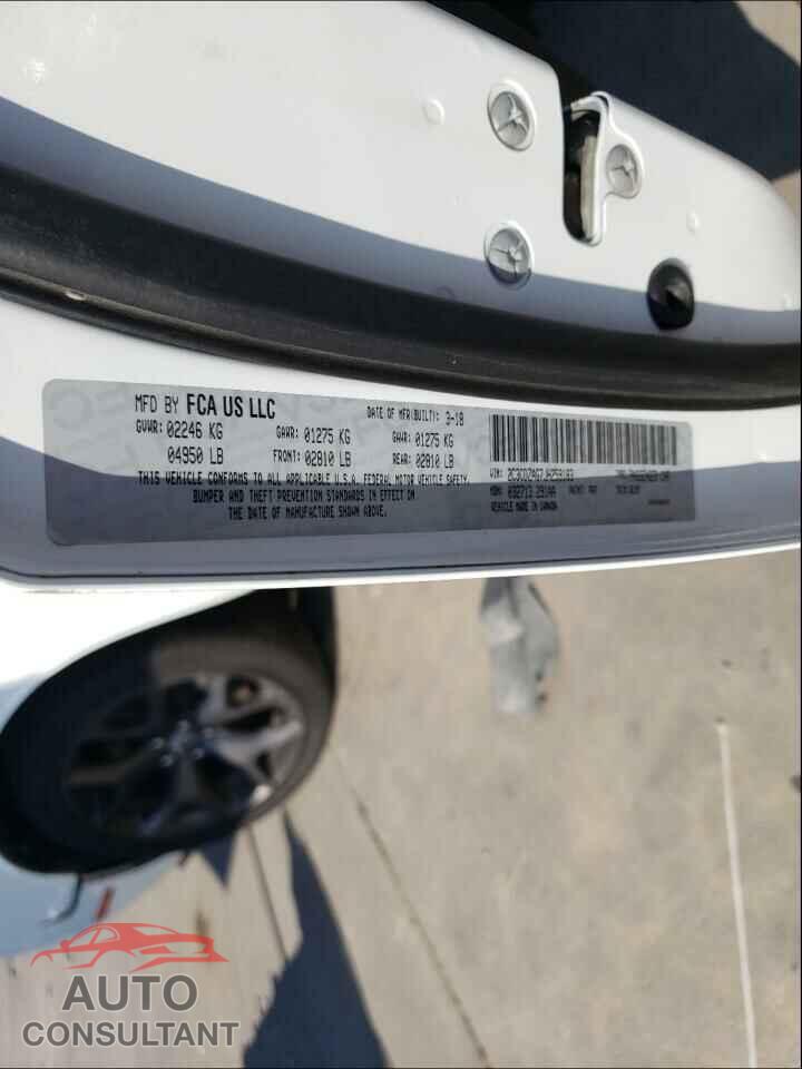 DODGE CHALLENGER 2018 - 2C3CDZAG7JH259183