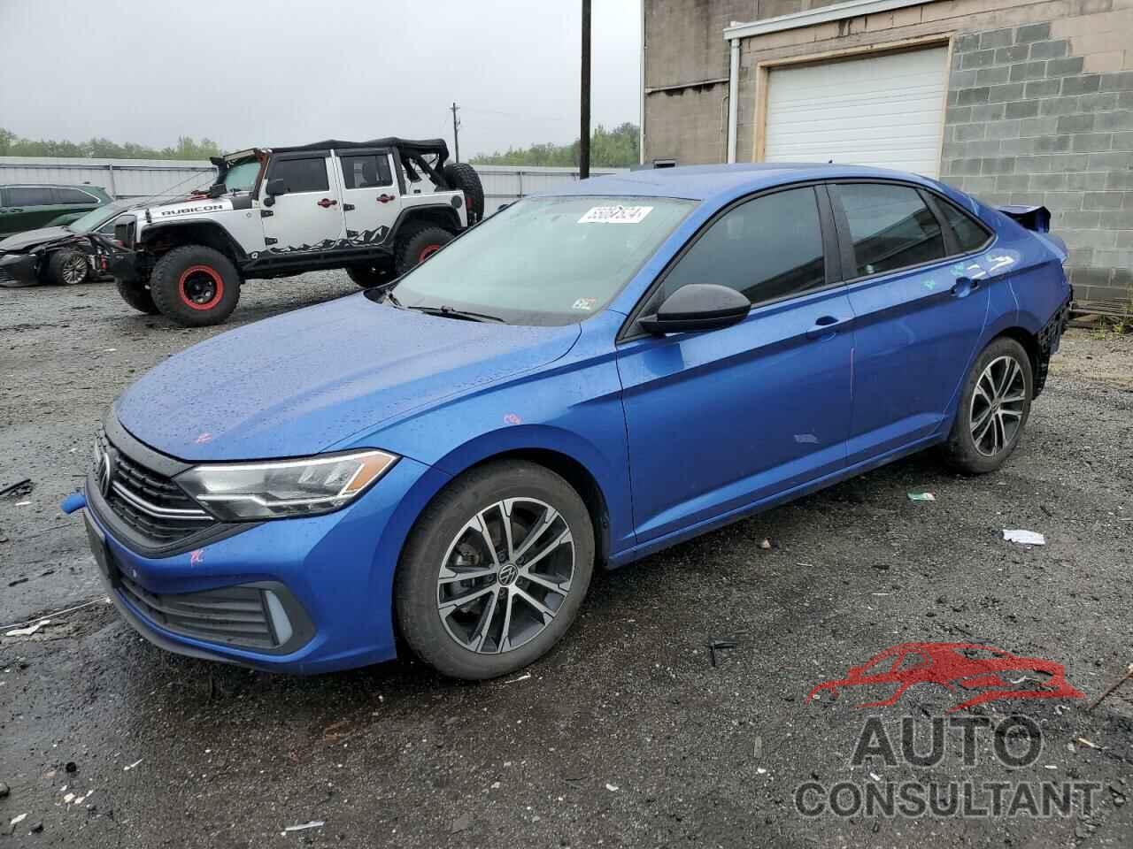 VOLKSWAGEN JETTA 2022 - 3VWAM7BU9NM009296