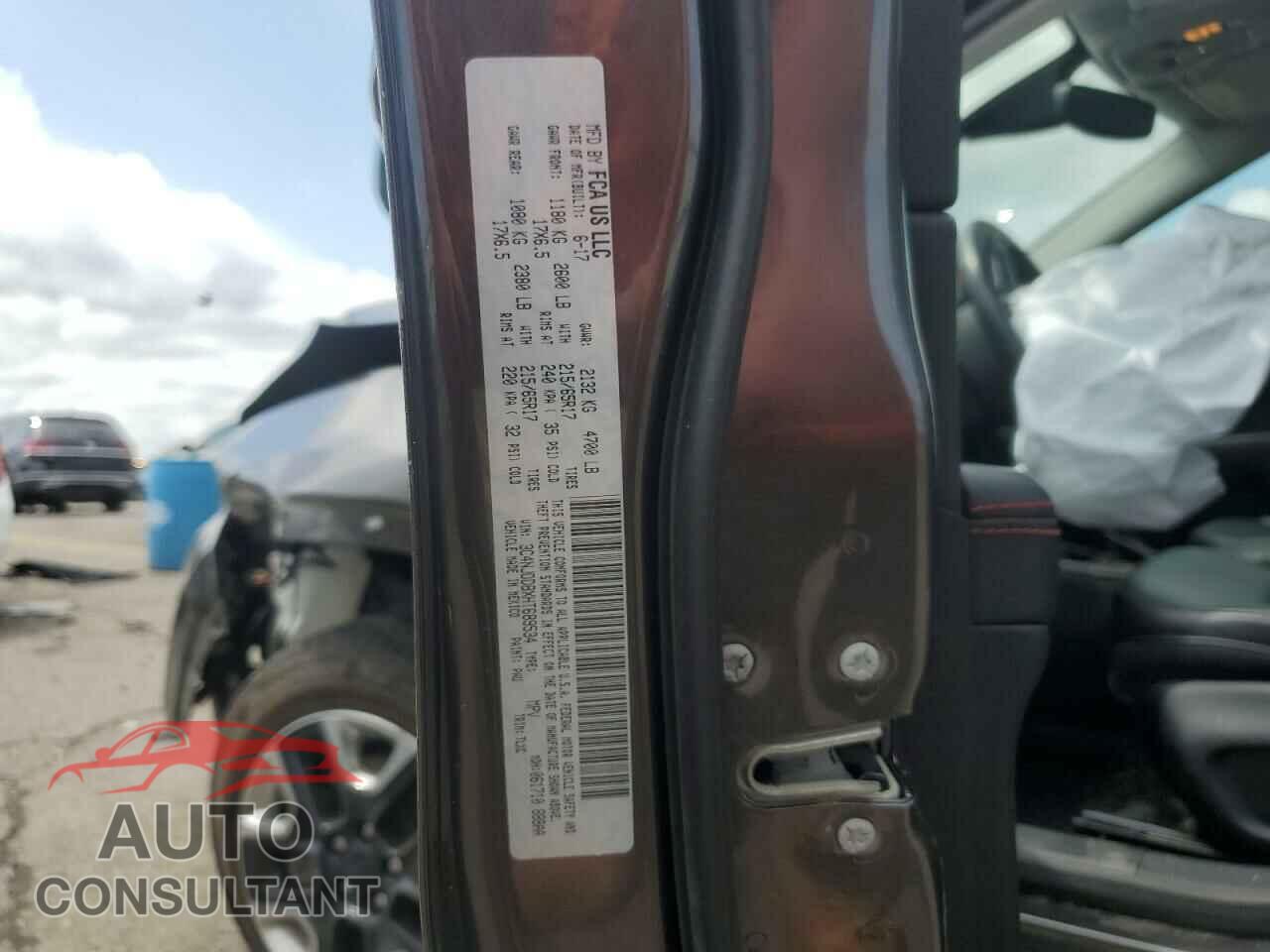 JEEP COMPASS 2017 - 3C4NJDDBXHT689534