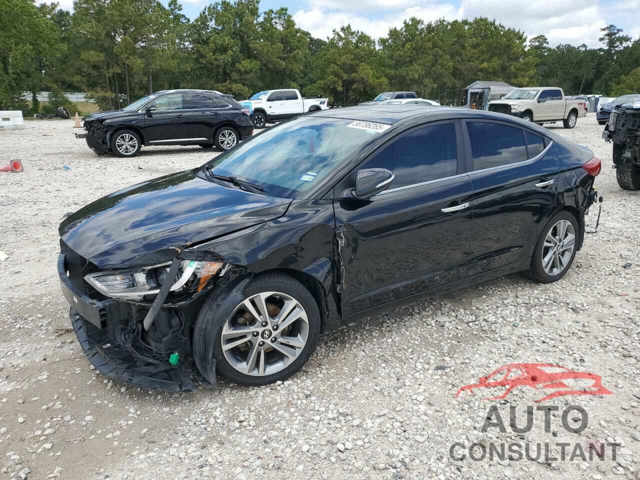 HYUNDAI ELANTRA 2017 - KMHD84LF4HU264033