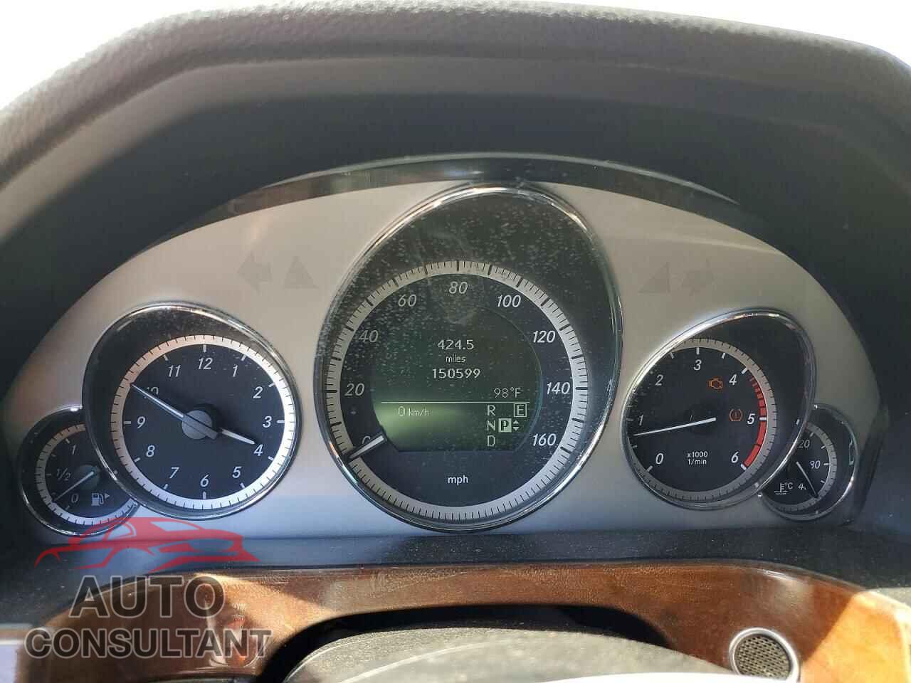 MERCEDES-BENZ E-CLASS 2011 - WDDHF2EB9BA372852