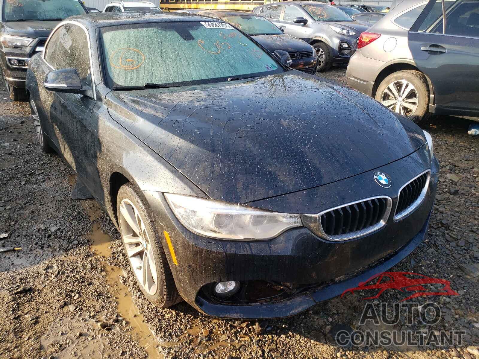 BMW 4 SERIES 2017 - WBA4U9C54H5D44267