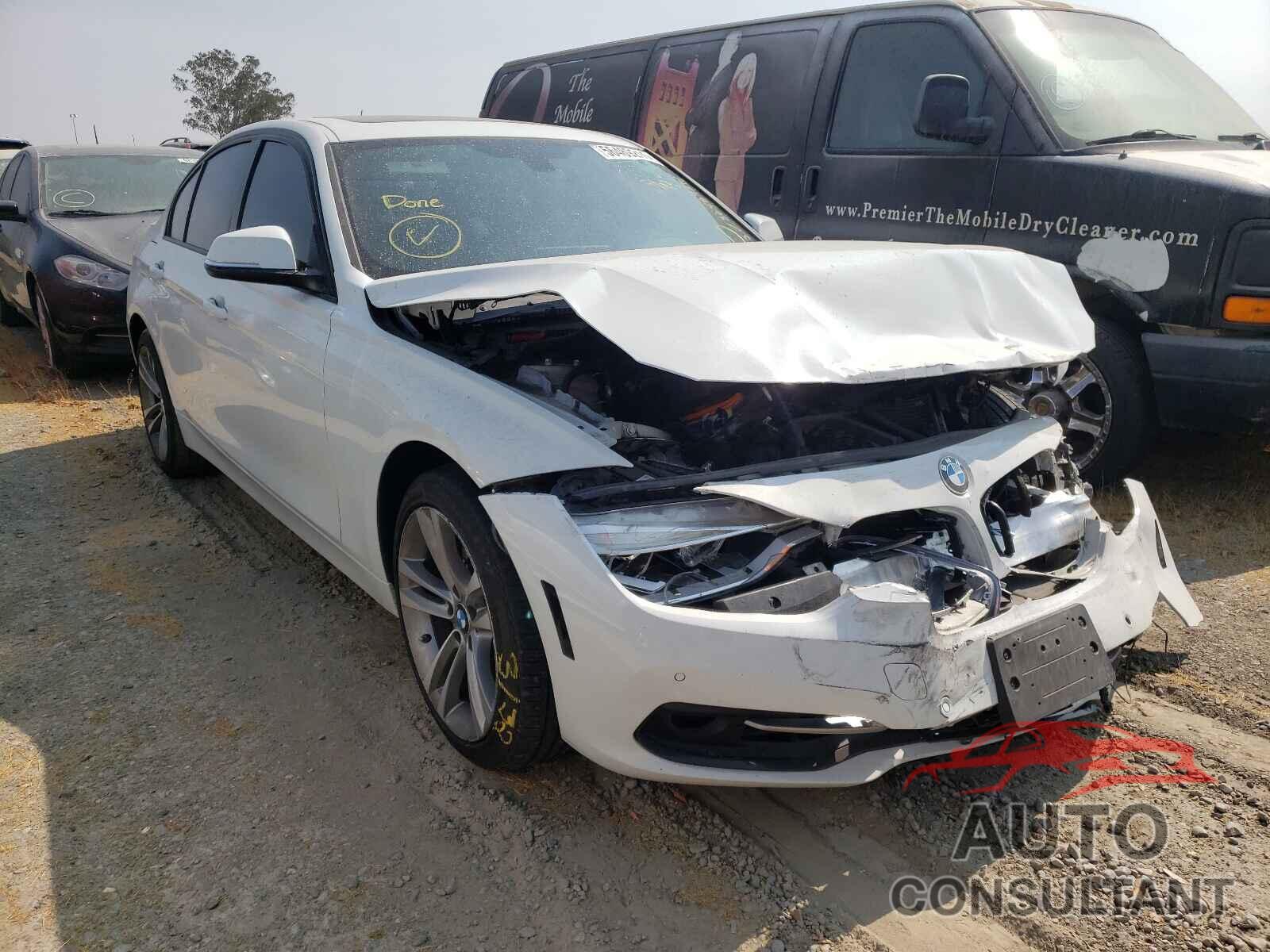 BMW 3 SERIES 2016 - WBA8E9G58GNT88129