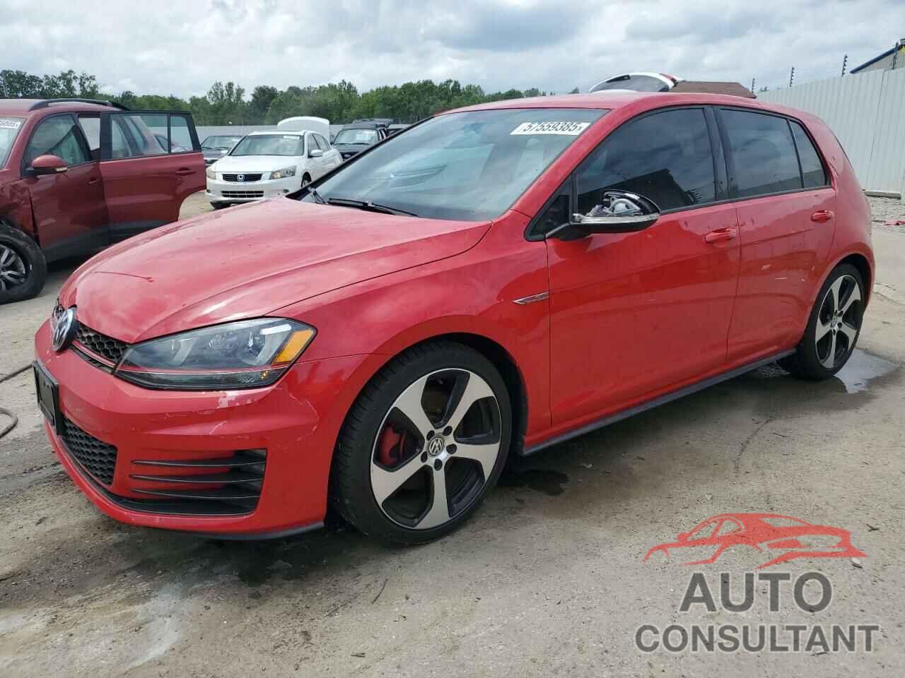 VOLKSWAGEN GTI 2015 - 3VW5T7AU1FM035012