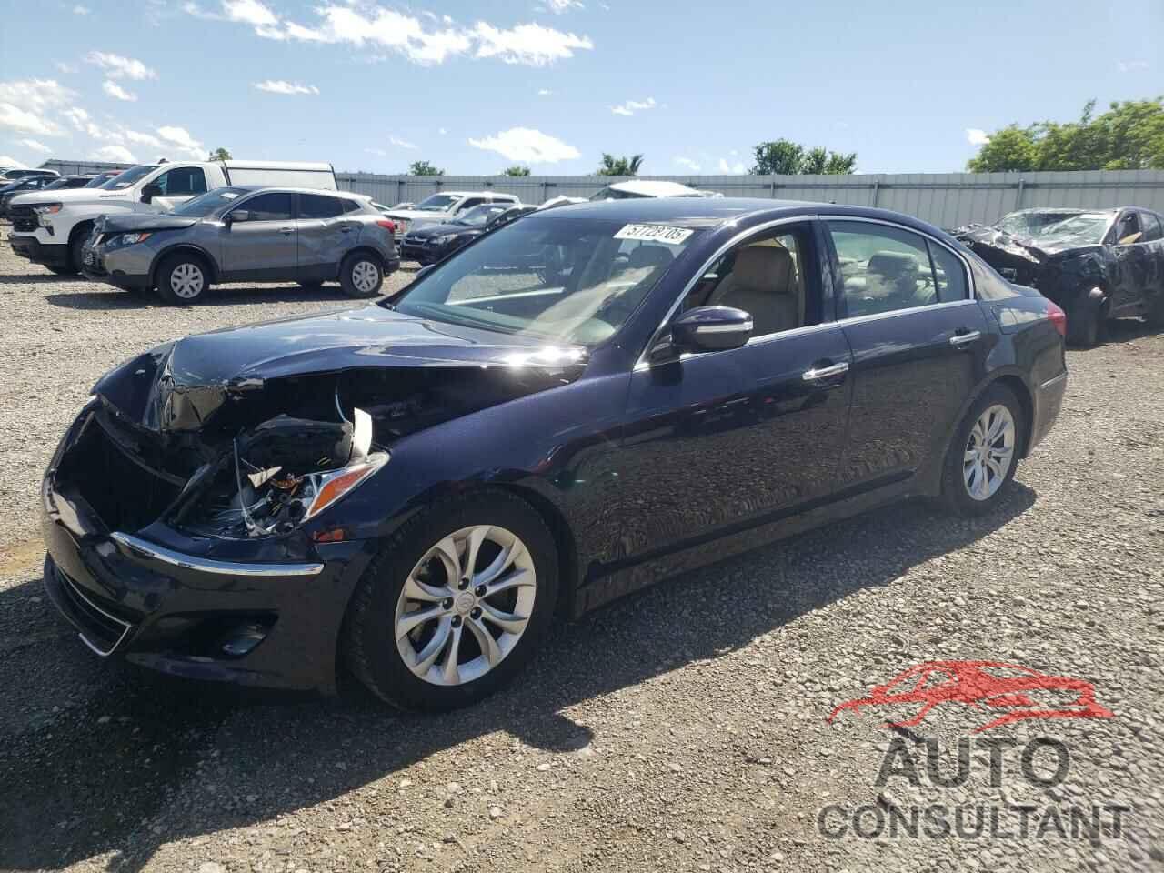 HYUNDAI GENESIS 2013 - KMHGC4DDXDU235932