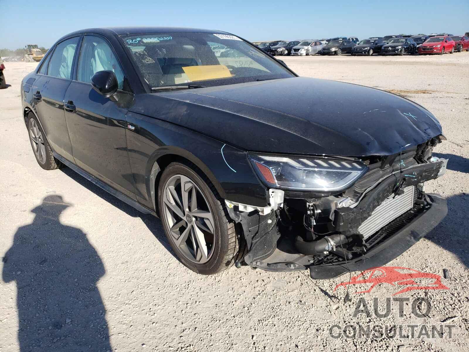 AUDI A4 2021 - WAUEAAF46MN010489