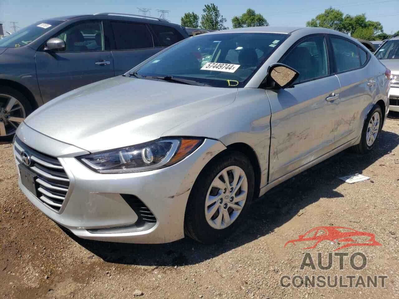 HYUNDAI ELANTRA 2017 - 5NPD74LF6HH078057