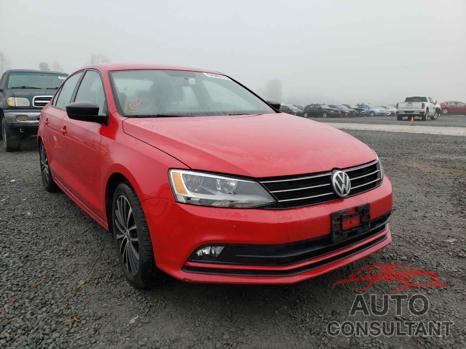 VOLKSWAGEN JETTA 2016 - 3VWD17AJ8GM398254