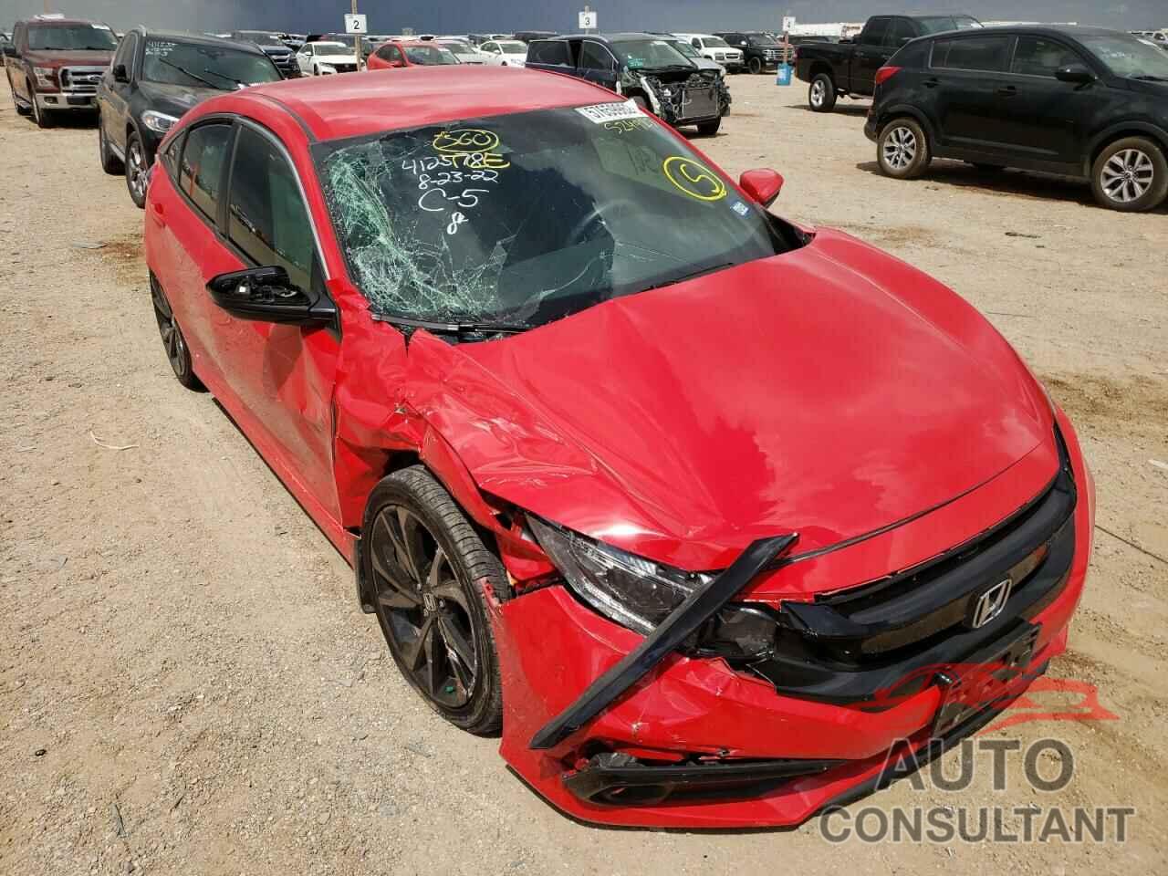 HONDA CIVIC 2020 - 2HGFC2F86LH524927