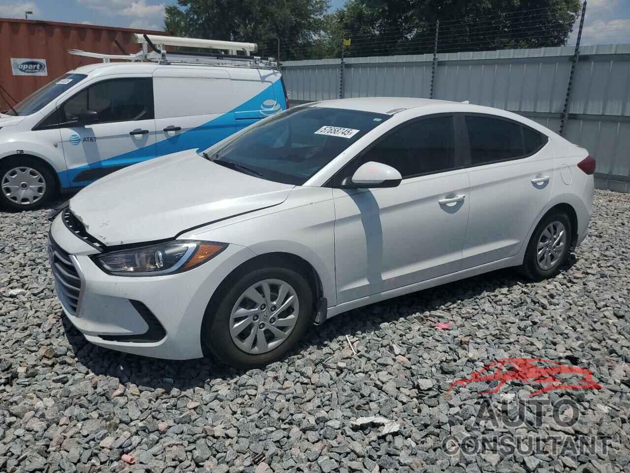 HYUNDAI ELANTRA 2018 - 5NPD74LF7JH368572