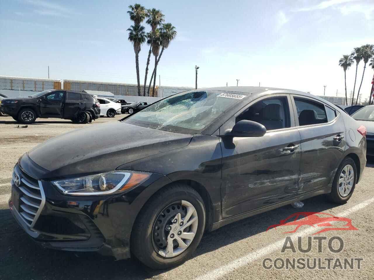 HYUNDAI ELANTRA 2017 - KMHD74LF9HU091905