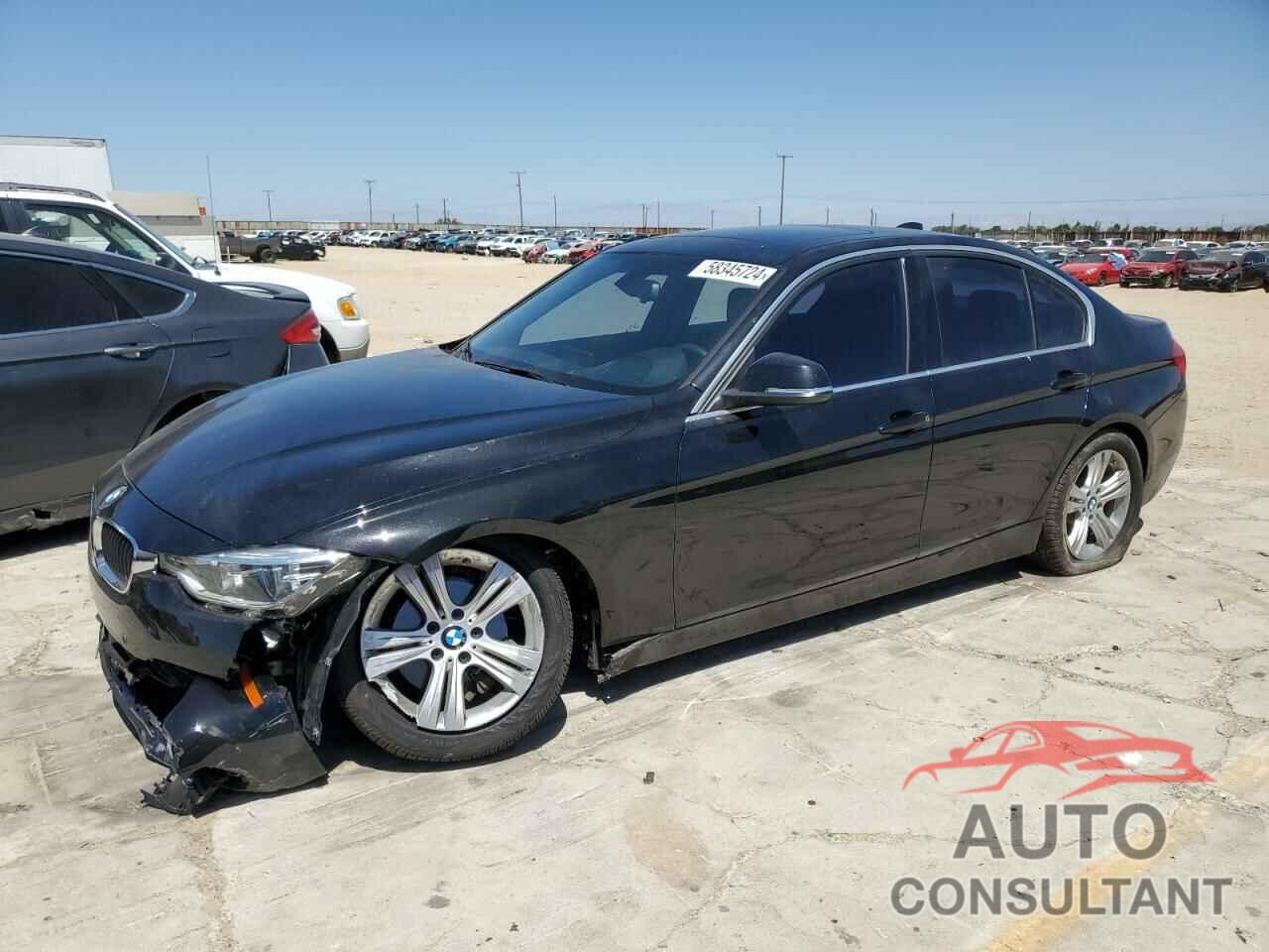 BMW 3 SERIES 2017 - WBA8B9G34HNU54572