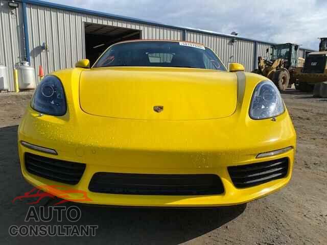 PORSCHE BOXSTER 2019 - WP0CB2A89KS228562