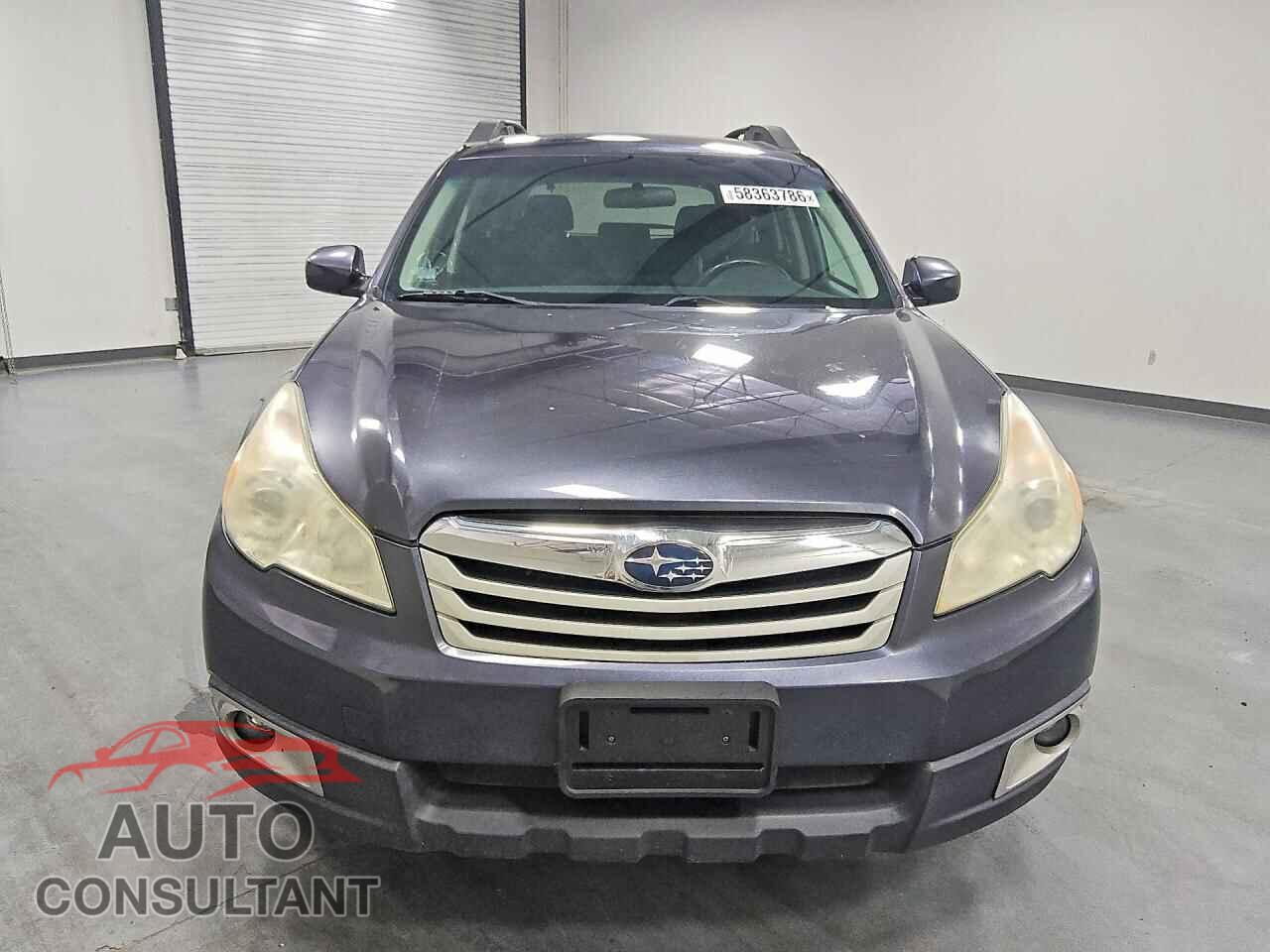 SUBARU OUTBACK 2011 - 4S4BRBCC5B3431656