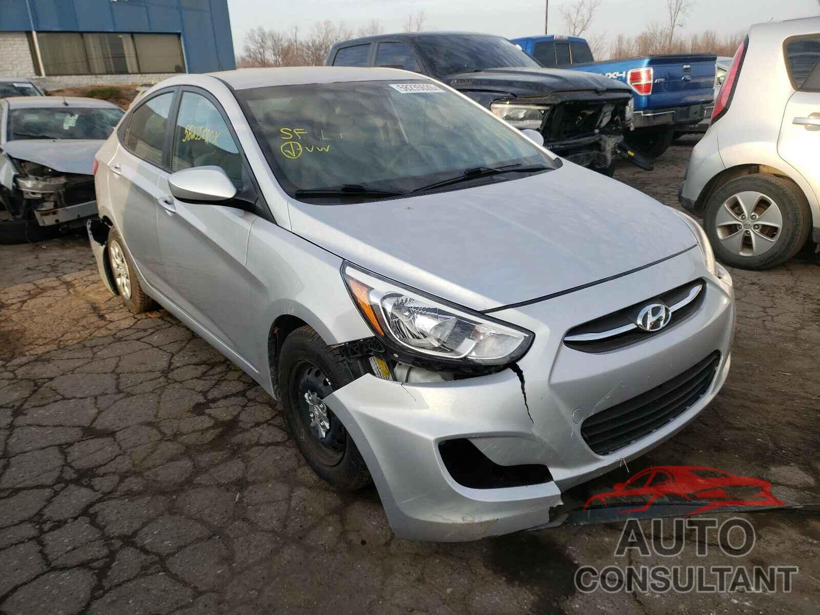 HYUNDAI ACCENT 2017 - KMHCT4AE7HU317781