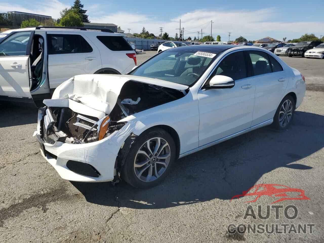 MERCEDES-BENZ C-CLASS 2017 - 55SWF4JB1HU216564
