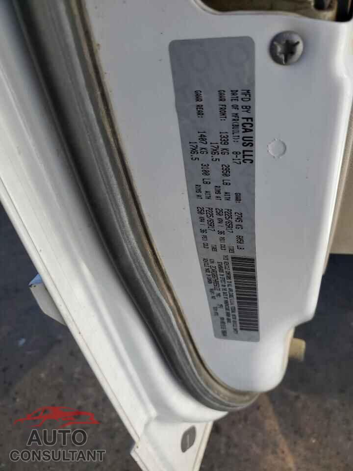 DODGE CARAVAN 2017 - 2C4RDGBG7HR856122