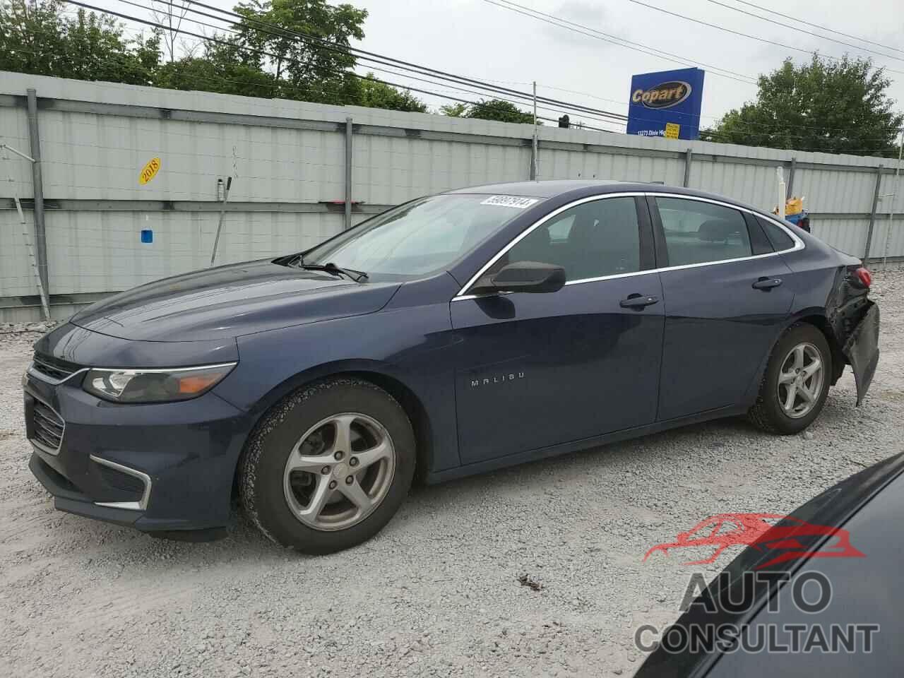 CHEVROLET MALIBU 2017 - 1G1ZB5ST1HF111308