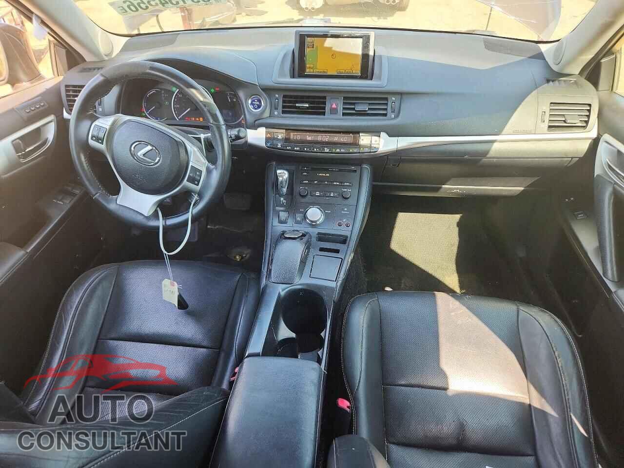 LEXUS CT 200 2012 - JTHKD5BH4C2113566