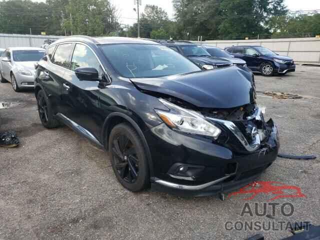 NISSAN MURANO 2017 - 5N1AZ2MH4HN138026