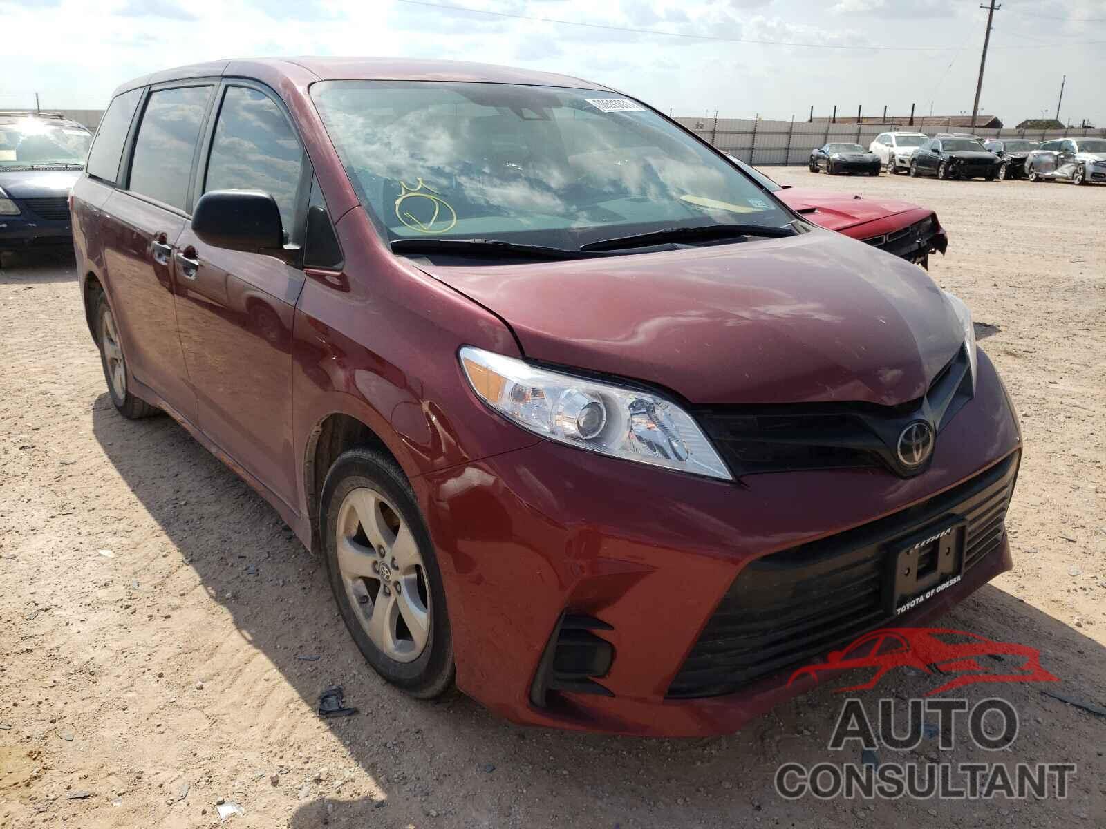 TOYOTA SIENNA 2020 - 5TDZZ3DC3LS081161