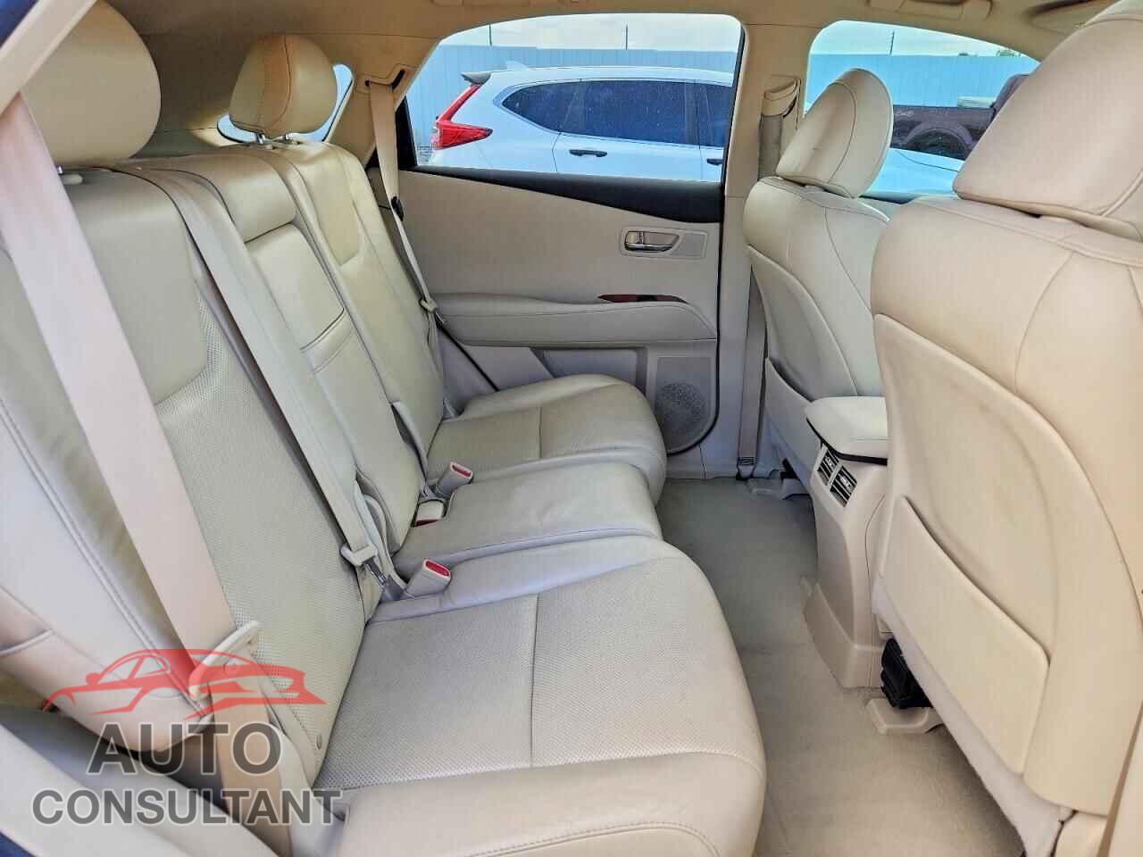 LEXUS RX350 2012 - 2T2BK1BA3CC141052