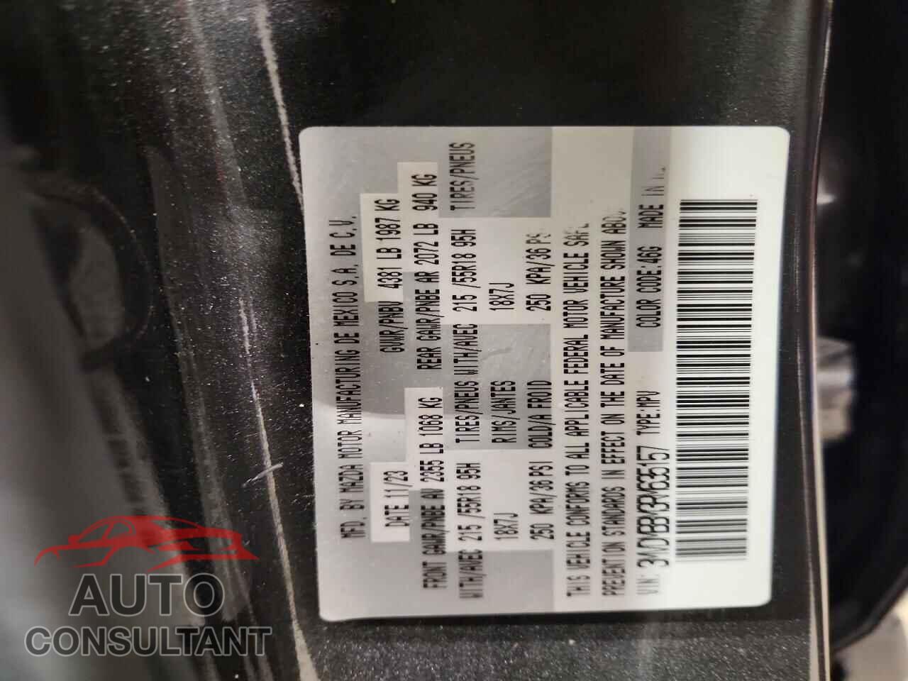 MAZDA CX30 2024 - 3MVDMBBM3RM635157