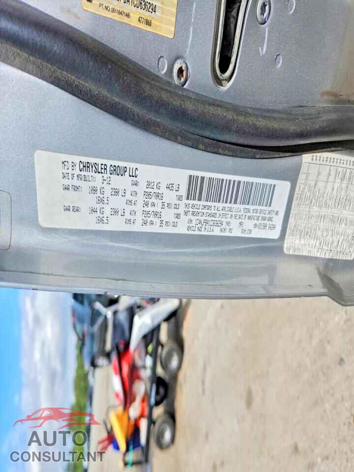 JEEP PATRIOT 2012 - 1C4NJPBA1CD636294